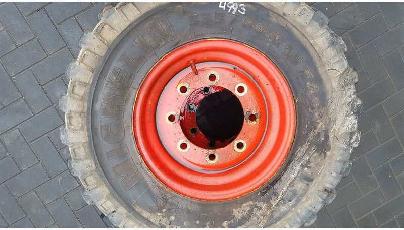 Michelin 335/80R18 (12.5R18) - Tyre/Reifen/Band - Wheels and tires for Construction machinery: picture 2 Michelin 335/80R18 (12.5R18) - Tyre/Reifen/Band - Wheels and tires for Construction machinery: picture 2