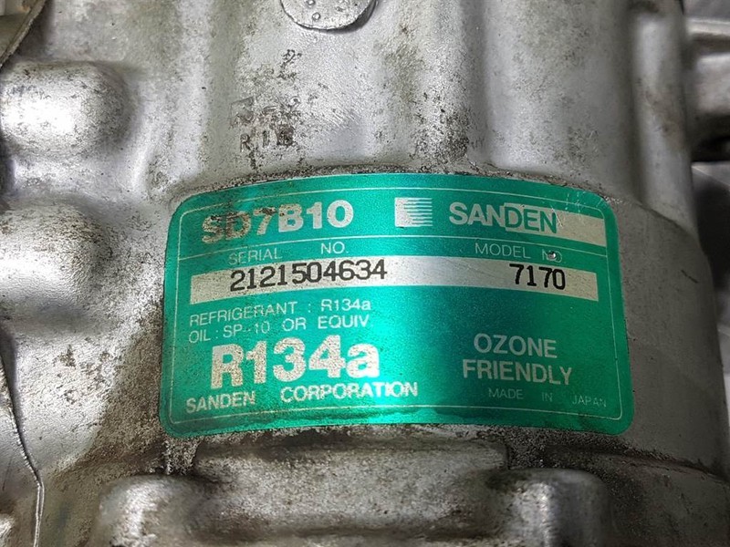 SANDEN SD7B10-7170-Compressor/Kompressor/Aircopomp - AC compressor for Construction machinery: picture 4 SANDEN SD7B10-7170-Compressor/Kompressor/Aircopomp - AC compressor for Construction machinery: picture 4