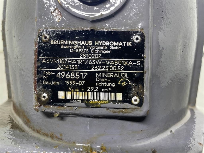 Volvo L30D-ZM2810207-Brueninghaus A6VM107-Drive motor - Hydraulics for Construction machinery: picture 4 Volvo L30D-ZM2810207-Brueninghaus A6VM107-Drive motor - Hydraulics for Construction machinery: picture 4
