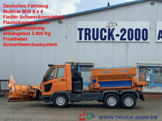 Multicar M30 6x4 3 Achsen Winterdienst Schild +Streuer - Commercial vehicle: picture 1 Multicar M30 6x4 3 Achsen Winterdienst Schild +Streuer - Commercial vehicle: picture 1