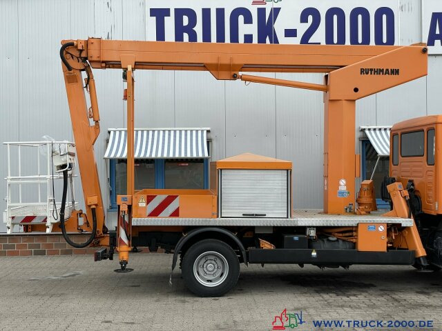 MAN 8.163 Ruthmann 17.3 m Arbeitshöhe 10 m seitlich - Truck mounted aerial platform: picture 5 MAN 8.163 Ruthmann 17.3 m Arbeitshöhe 10 m seitlich - Truck mounted aerial platform: picture 5