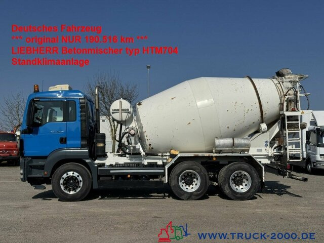 MAN TGS 26.400 6x4 Liebherr HTM704 7m³ NUR 190 TKM - Concrete mixer truck: picture 1 MAN TGS 26.400 6x4 Liebherr HTM704 7m³ NUR 190 TKM - Concrete mixer truck: picture 1