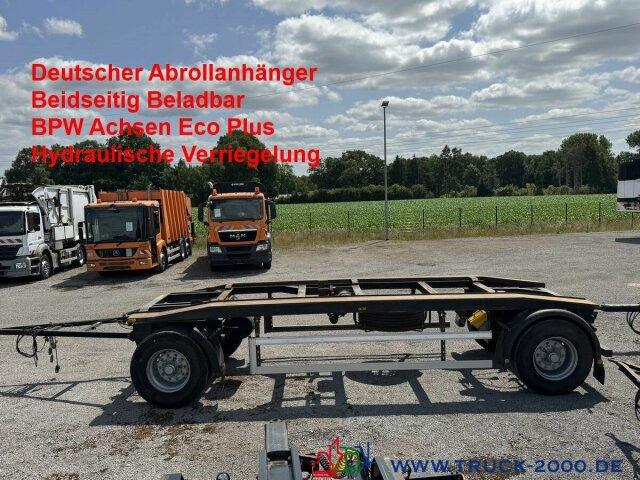 (Meiller) Platal AC18 Abrollanhänger BPW Achsen - Roll-off/ Skip trailer: picture 1 (Meiller) Platal AC18 Abrollanhänger BPW Achsen - Roll-off/ Skip trailer: picture 1