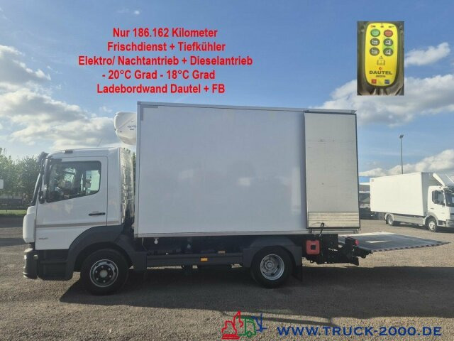 Mercedes-Benz Atego 821 Carrier Xarios 600 - 20°- +18° LBW nur186TKM - Refrigerator truck: picture 1 Mercedes-Benz Atego 821 Carrier Xarios 600 - 20°- +18° LBW nur186TKM - Refrigerator truck: picture 1