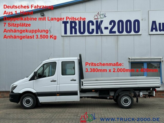 Mercedes-Benz Sprinter 316 CDI DoKa 7 Sitze AHK 3.500 Kg - Open body delivery van, Combi van: picture 1 Mercedes-Benz Sprinter 316 CDI DoKa 7 Sitze AHK 3.500 Kg - Open body delivery van, Combi van: picture 1
