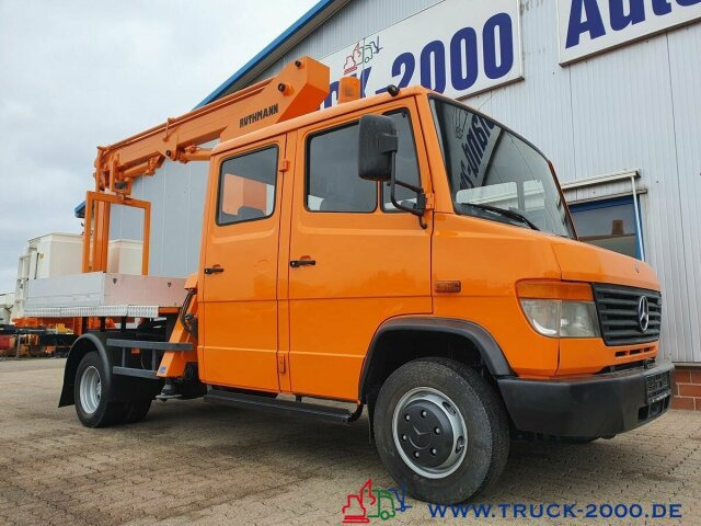 Mercedes-Benz Vario 614 Ruthmann 12m Arbeitsbühne 1000V Isol. - Truck mounted aerial platform: picture 2 Mercedes-Benz Vario 614 Ruthmann 12m Arbeitsbühne 1000V Isol. - Truck mounted aerial platform: picture 2