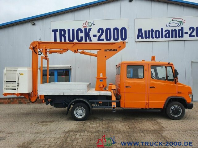 Mercedes-Benz Vario 614 Ruthmann 12m Arbeitsbühne 1000V Isol. - Truck mounted aerial platform: picture 4 Mercedes-Benz Vario 614 Ruthmann 12m Arbeitsbühne 1000V Isol. - Truck mounted aerial platform: picture 4