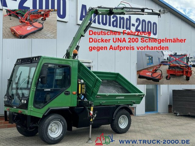 Multicar Ladog 4x4 Kipper mit Fassi Kran 5+6 Steuerkreis - Tipper van: picture 1 Multicar Ladog 4x4 Kipper mit Fassi Kran 5+6 Steuerkreis - Tipper van: picture 1
