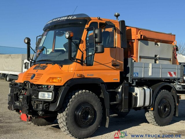 Truck Unimog U 400 4x4 Winterdienst epoke Salzstreuer 238 PS: picture 8
