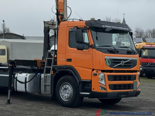 Hook lift truck, Crane truck Volvo 370 Palfinger Kran 9m=1.180kg 5+6 Steuerkreis FB: picture 9