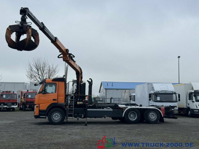 Hook lift truck, Crane truck Volvo 370 Palfinger Kran 9m=1.180kg 5+6 Steuerkreis FB: picture 7