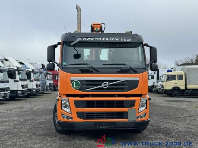 Hook lift truck, Crane truck Volvo 370 Palfinger Kran 9m=1.180kg 5+6 Steuerkreis FB: picture 11