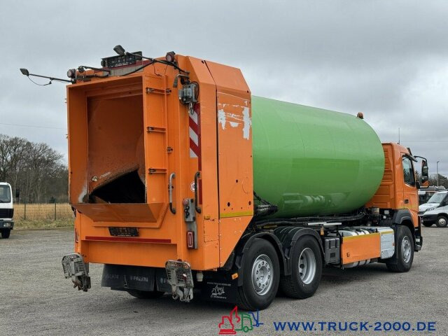 Garbage truck for transportation of garbage Volvo FMX 380 6x2 Faun Rotopress23m³ NUR 138 TKM Klima: picture 12