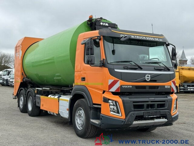 Garbage truck for transportation of garbage Volvo FMX 380 6x2 Faun Rotopress23m³ NUR 138 TKM Klima: picture 10