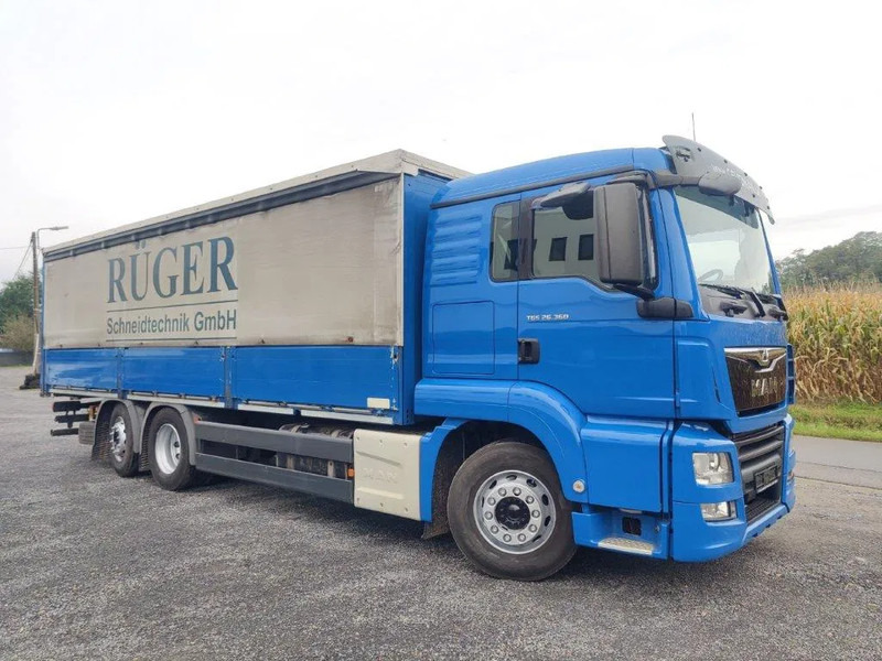 MAN TGS 26.360 Schuifzeil Euro6 - Curtain side truck: picture 2 MAN TGS 26.360 Schuifzeil Euro6 - Curtain side truck: picture 2