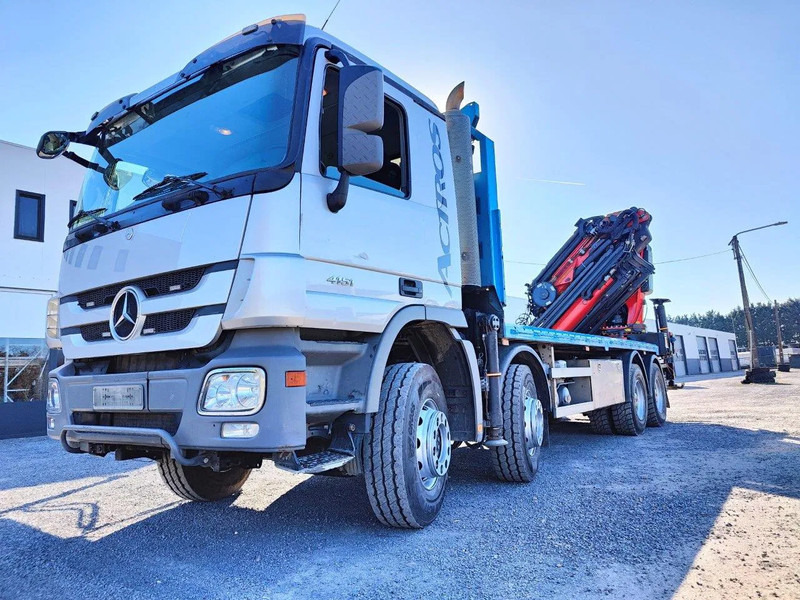 Mercedes-Benz Actros 4151 V8 8x4 Palfinger PK78002 + Flyjib PJ170 - Dropside/ Flatbed truck, Crane truck: picture 1 Mercedes-Benz Actros 4151 V8 8x4 Palfinger PK78002 + Flyjib PJ170 - Dropside/ Flatbed truck, Crane truck: picture 1