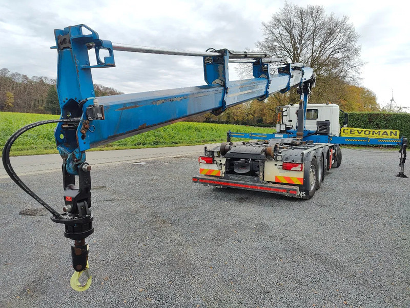 Scania P360 8x2 Tridem container Crane HIAB 244 - Hook lift truck, Crane truck: picture 3 Scania P360 8x2 Tridem container Crane HIAB 244 - Hook lift truck, Crane truck: picture 3