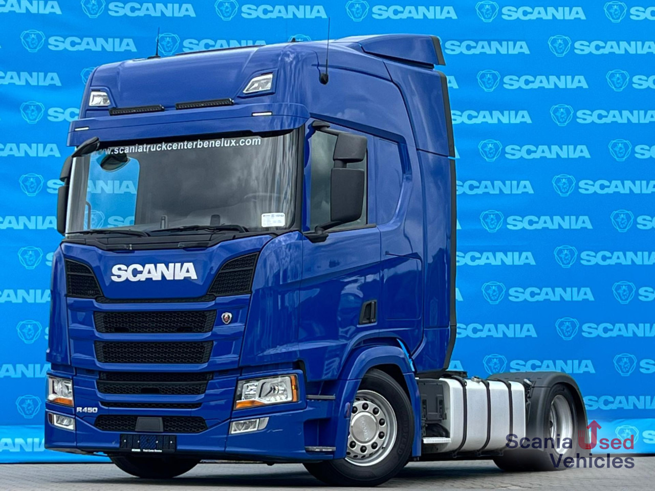 SCANIA R 450 A4x2EB MEGA / VOLUME DIFF-LOCK PTOV AIRCO - Tractor unit: picture 1 SCANIA R 450 A4x2EB MEGA / VOLUME DIFF-LOCK PTOV AIRCO - Tractor unit: picture 1