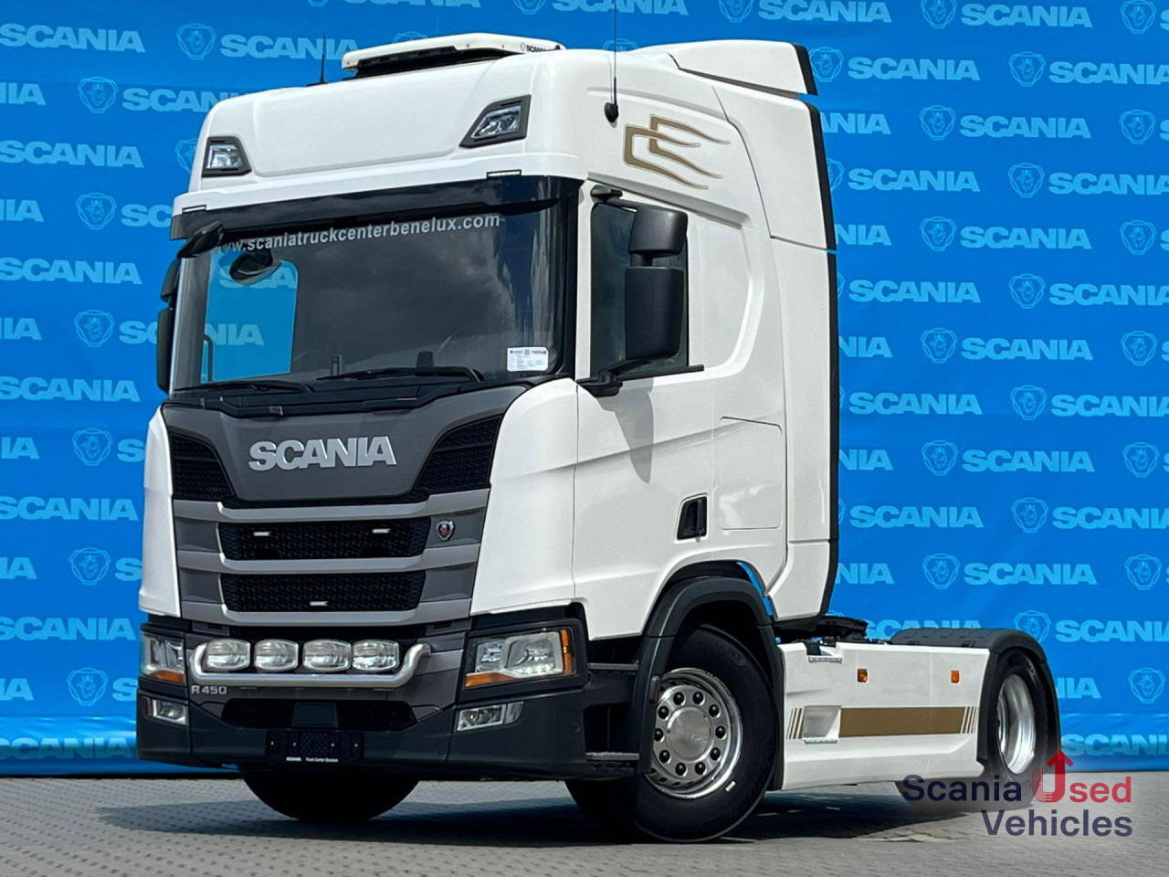 SCANIA R 450 A4x2NA RETARDER DIFF-L P-AIRCO PTOV - Tractor unit: picture 1 SCANIA R 450 A4x2NA RETARDER DIFF-L P-AIRCO PTOV - Tractor unit: picture 1