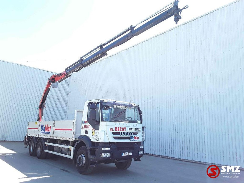 Iveco Trakker 360 Palfinger Pk18002 4+remote - Dropside/ Flatbed truck, Crane truck: picture 1 Iveco Trakker 360 Palfinger Pk18002 4+remote - Dropside/ Flatbed truck, Crane truck: picture 1