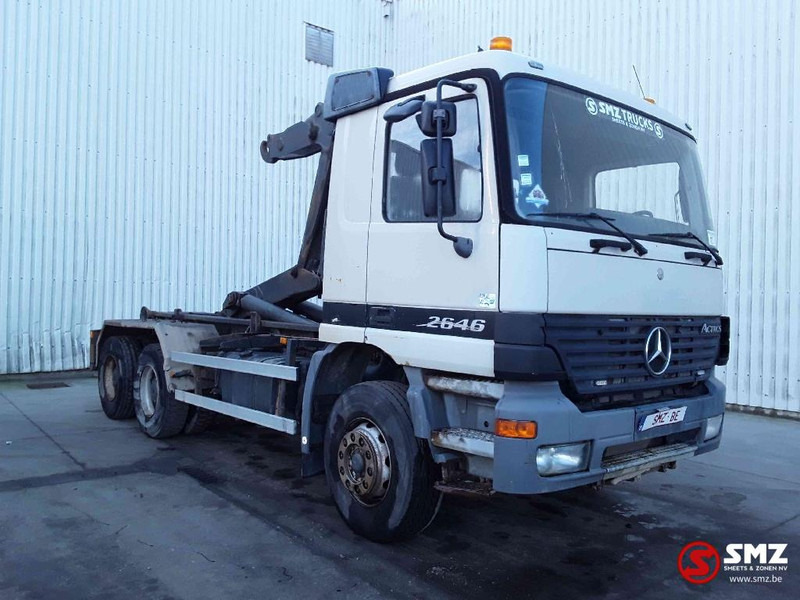 Mercedes-Benz Actros 2646 6x4 lames EPS Belg truck 405'km - Container transporter/ Swap body truck: picture 1 Mercedes-Benz Actros 2646 6x4 lames EPS Belg truck 405'km - Container transporter/ Swap body truck: picture 1