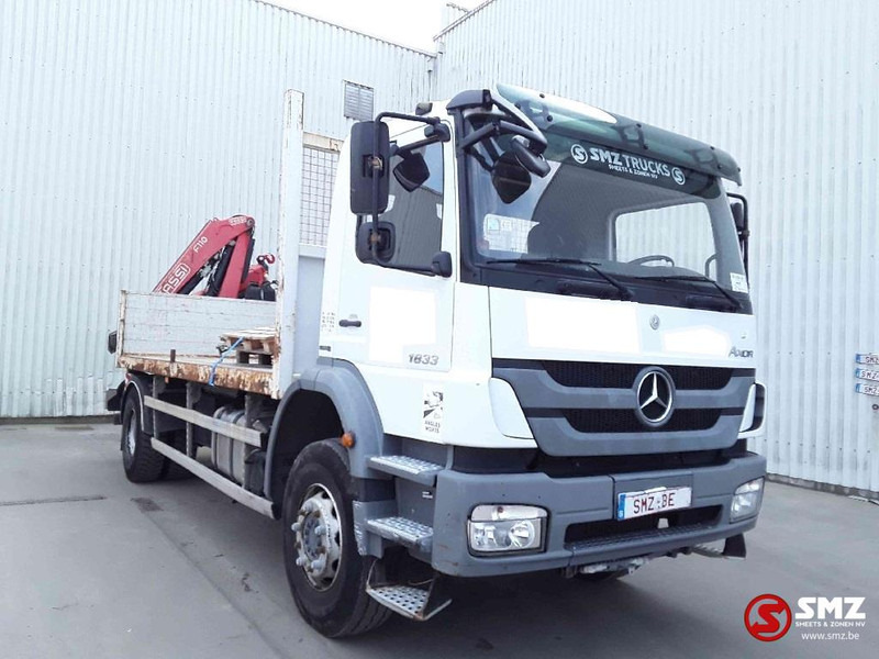 Mercedes-Benz Axor 1833 Fassi f 110a - Dropside/ Flatbed truck, Crane truck: picture 1 Mercedes-Benz Axor 1833 Fassi f 110a - Dropside/ Flatbed truck, Crane truck: picture 1