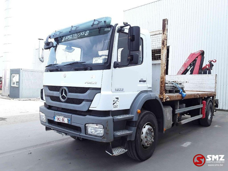 Mercedes-Benz Axor 1833 Fassi f 110a - Dropside/ Flatbed truck, Crane truck: picture 3 Mercedes-Benz Axor 1833 Fassi f 110a - Dropside/ Flatbed truck, Crane truck: picture 3