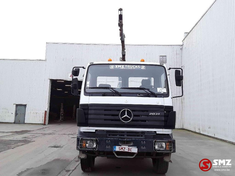 Mercedes-Benz SK 1831 hiab 090 lames - Dropside/ Flatbed truck, Crane truck: picture 2 Mercedes-Benz SK 1831 hiab 090 lames - Dropside/ Flatbed truck, Crane truck: picture 2