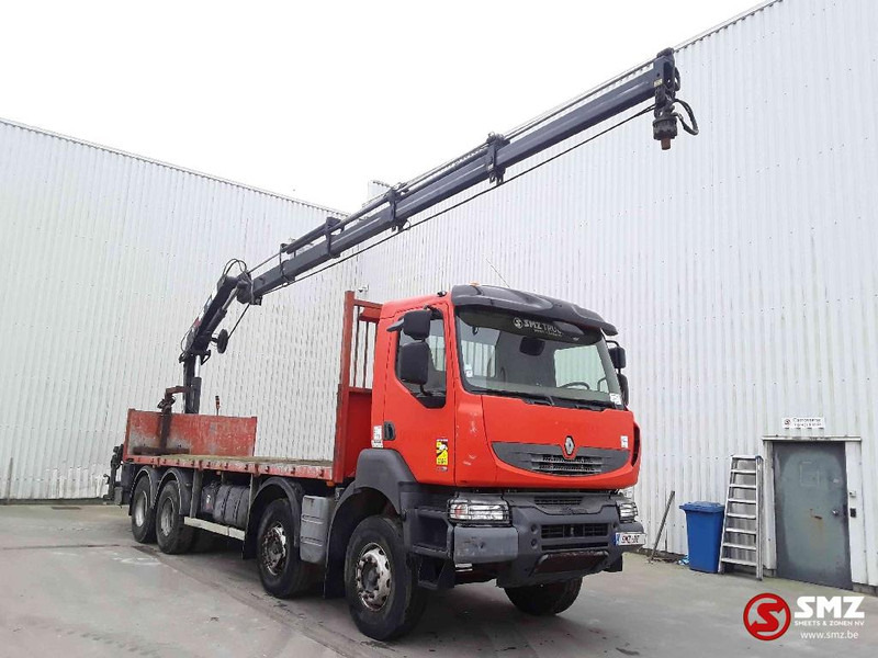 Renault Kerax 410 DXI hiab 200/4 +remote - Dropside/ Flatbed truck, Crane truck: picture 1 Renault Kerax 410 DXI hiab 200/4 +remote - Dropside/ Flatbed truck, Crane truck: picture 1