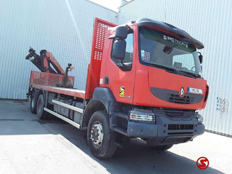 Renault Kerax 430 Palfinger Pk18002 - Dropside/ Flatbed truck, Crane truck: picture 1 Renault Kerax 430 Palfinger Pk18002 - Dropside/ Flatbed truck, Crane truck: picture 1