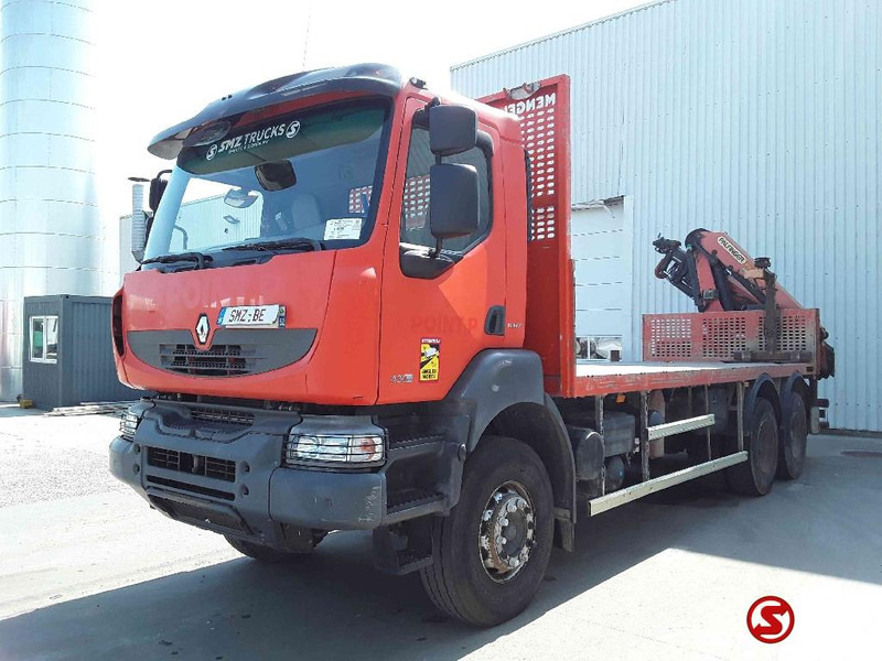 Renault Kerax 430 Palfinger Pk18002 - Dropside/ Flatbed truck, Crane truck: picture 3 Renault Kerax 430 Palfinger Pk18002 - Dropside/ Flatbed truck, Crane truck: picture 3