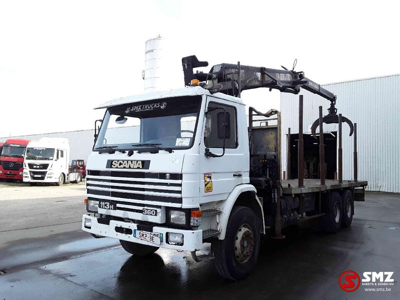 Scania 113 360 Diebolt big axle 12 gear retarder - Dropside/ Flatbed truck, Crane truck: picture 3 Scania 113 360 Diebolt big axle 12 gear retarder - Dropside/ Flatbed truck, Crane truck: picture 3