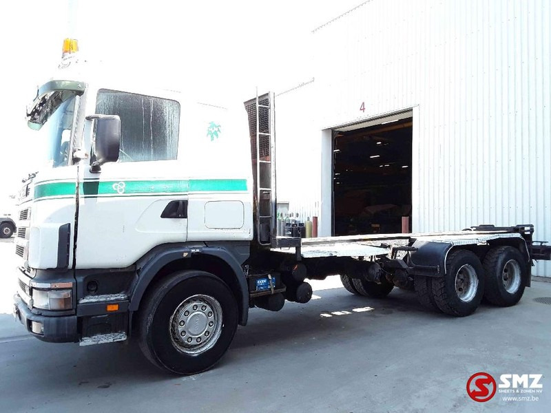 Scania 144 530 6x4 manual pump - Dropside/ Flatbed truck: picture 4 Scania 144 530 6x4 manual pump - Dropside/ Flatbed truck: picture 4