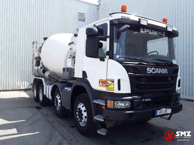 Scania P 400 8m3 + transportband - Concrete mixer truck: picture 1 Scania P 400 8m3 + transportband - Concrete mixer truck: picture 1