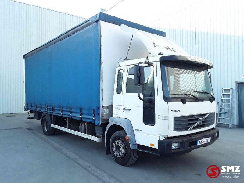 Volvo FL6 180 lames-steel - Curtain side truck: picture 1 Volvo FL6 180 lames-steel - Curtain side truck: picture 1