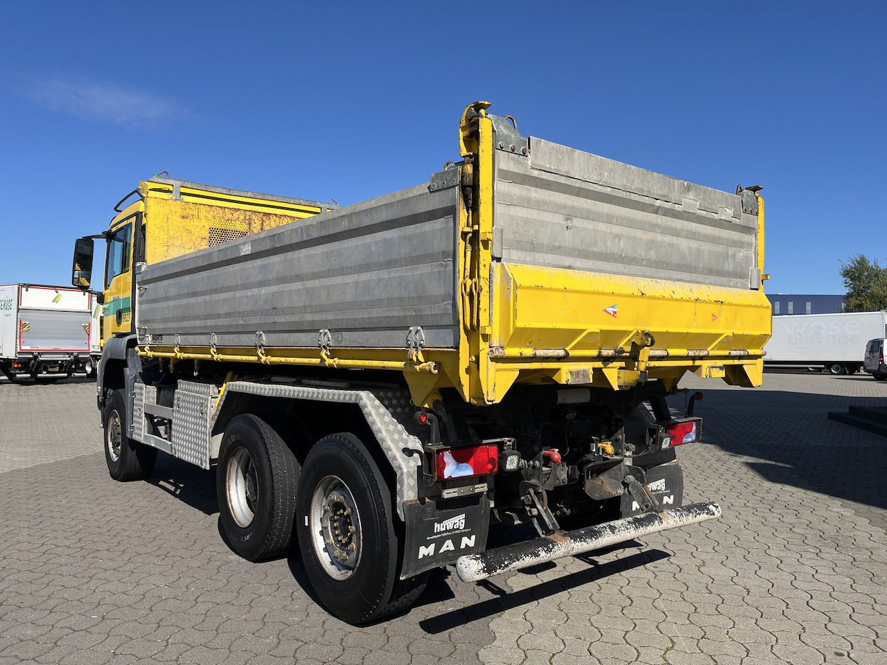 Tipper MAN TGS 28.480 6x4  4x4 Dreiseitenkipper Liftachse: picture 9