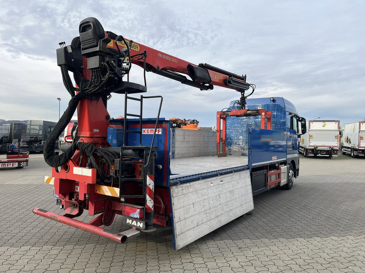 MAN TGX 26.500 6x2 Palfinger 18001 SLD 3 Baustoff - Dropside/ Flatbed truck, Crane truck: picture 4 MAN TGX 26.500 6x2 Palfinger 18001 SLD 3 Baustoff - Dropside/ Flatbed truck, Crane truck: picture 4