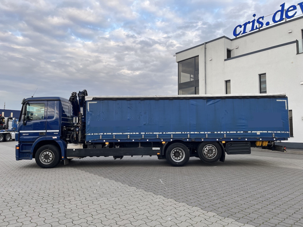 Mercedes-Benz 2541 6x2 Atlas 135.2E Pritsche 8,20 m - Curtain side truck, Crane truck: picture 5 Mercedes-Benz 2541 6x2 Atlas 135.2E Pritsche 8,20 m - Curtain side truck, Crane truck: picture 5