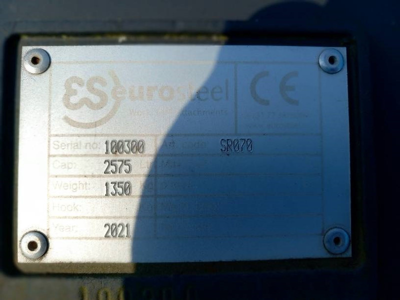 Eurosteel Puinriek - Bucket for Construction machinery: picture 4 Eurosteel Puinriek - Bucket for Construction machinery: picture 4