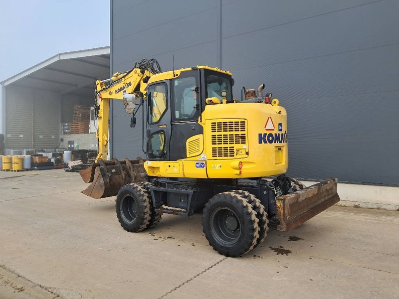 Komatsu PW118MR-11 - Wheel excavator: picture 4 Komatsu PW118MR-11 - Wheel excavator: picture 4