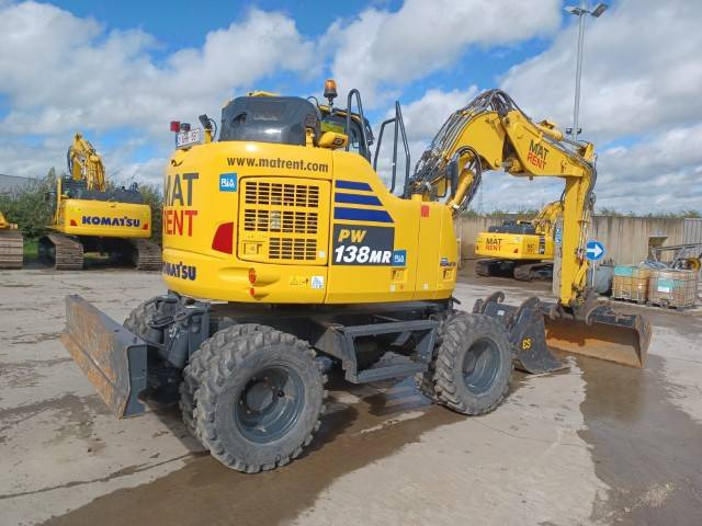 Komatsu PW138MR-11E0 - Wheel excavator: picture 3 Komatsu PW138MR-11E0 - Wheel excavator: picture 3