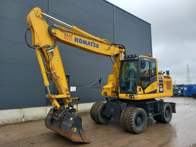 Komatsu PW180-11E0 - Wheel excavator: picture 3 Komatsu PW180-11E0 - Wheel excavator: picture 3