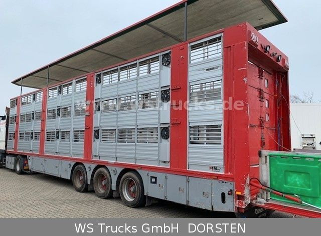 Finkl 3 Stock Ausahrbares Dach Vollalu Typ 2 - Livestock semi-trailer: picture 2 Finkl 3 Stock Ausahrbares Dach Vollalu Typ 2 - Livestock semi-trailer: picture 2