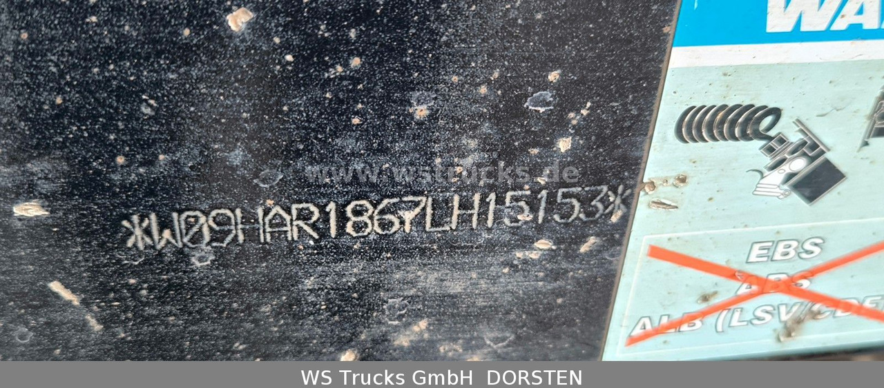 Roll-off/ Skip trailer Hüffermann HAR 20.67 Abrollanhänger Doppelbereifung: picture 8