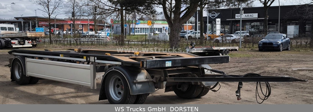 Roll-off/ Skip trailer Hüffermann HAR 20.67 Abrollanhänger Doppelbereifung: picture 14