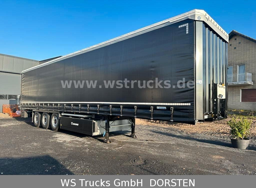 Krone Planauflieger SDP 27 Edscha, Rungen, SAF Achsen - Curtainsider semi-trailer: picture 1 Krone Planauflieger SDP 27 Edscha, Rungen, SAF Achsen - Curtainsider semi-trailer: picture 1