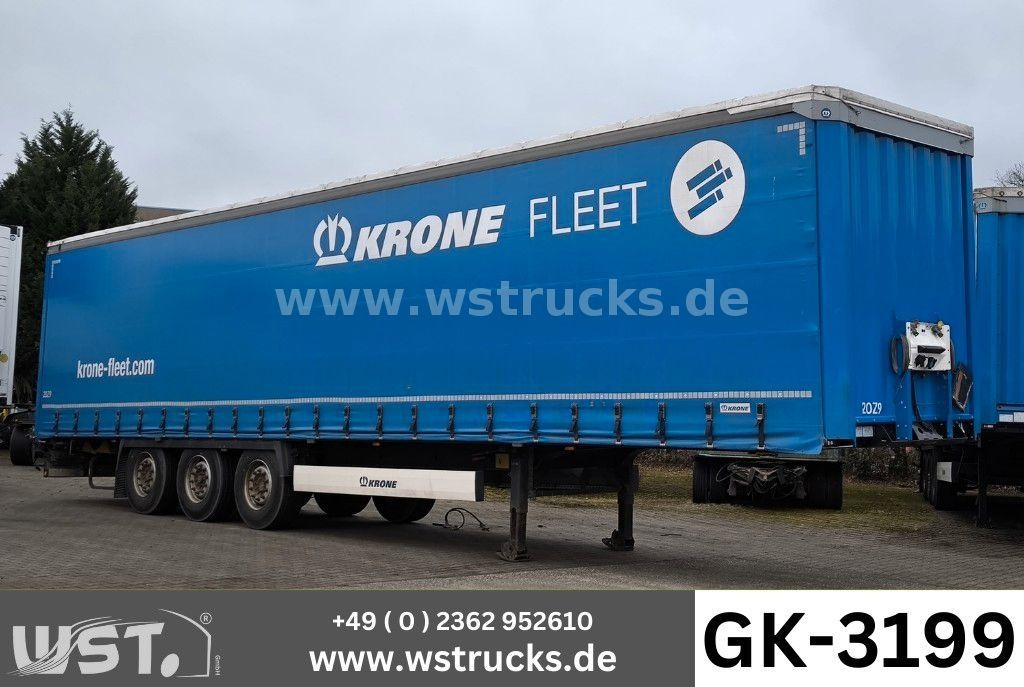 Krone SD 27 Planauflieger mit Edscha | ABS, EBS, XL - Curtainsider semi-trailer: picture 1 Krone SD 27 Planauflieger mit Edscha | ABS, EBS, XL - Curtainsider semi-trailer: picture 1