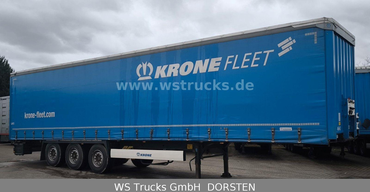 Krone SD 27 Planauflieger mit Edscha | ABS, EBS, XL - Curtainsider semi-trailer: picture 4 Krone SD 27 Planauflieger mit Edscha | ABS, EBS, XL - Curtainsider semi-trailer: picture 4