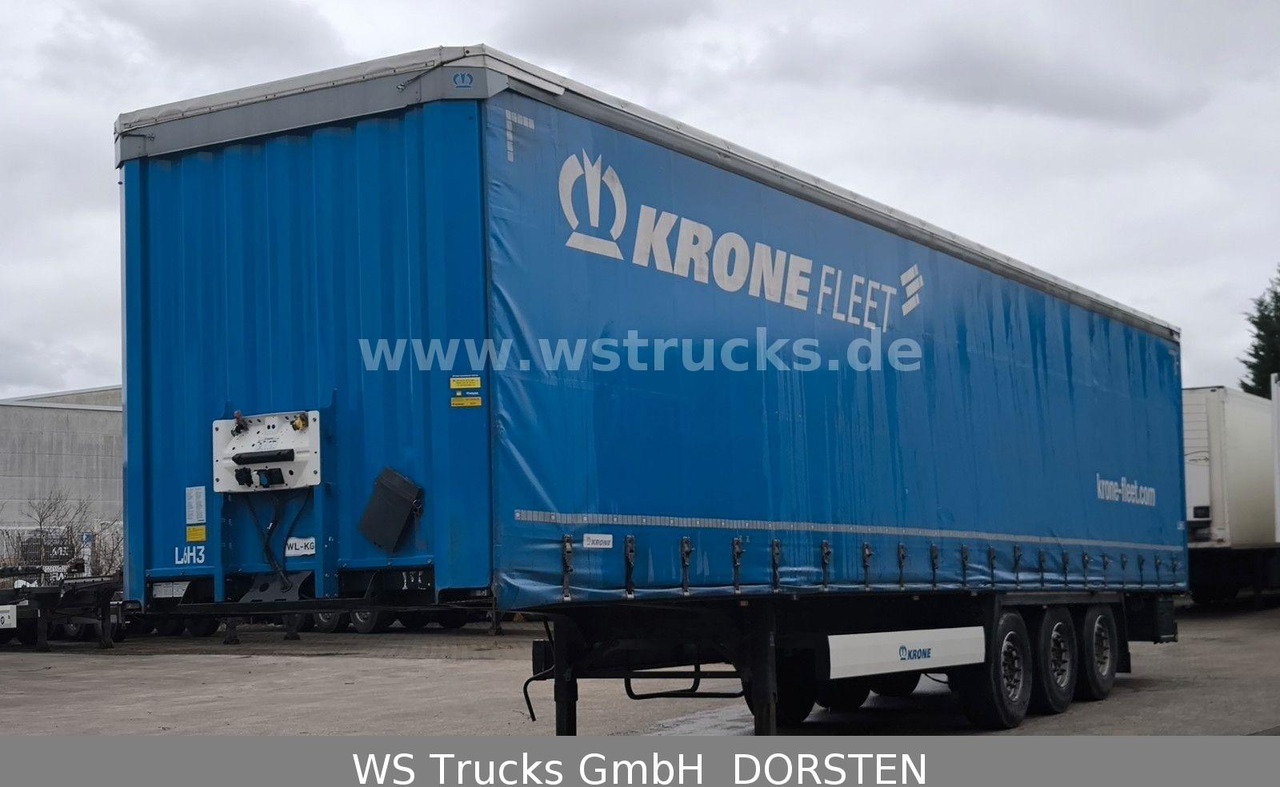Krone SD 27 Planauflieger mit Edscha | ABS, EBS, XL - Curtainsider semi-trailer: picture 2 Krone SD 27 Planauflieger mit Edscha | ABS, EBS, XL - Curtainsider semi-trailer: picture 2