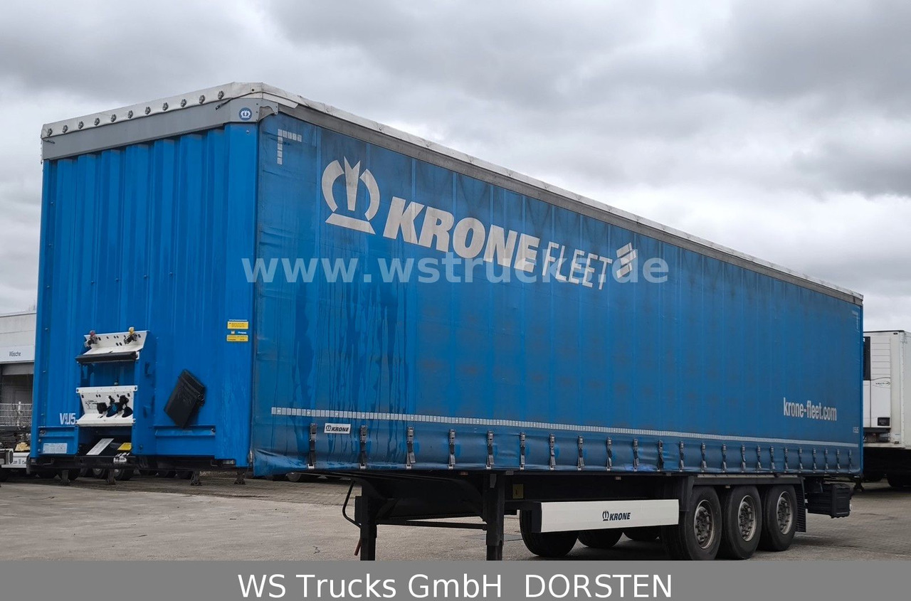 Krone SD 27 Planauflieger mit Edscha | ABS, EBS, XL - Curtainsider semi-trailer: picture 2 Krone SD 27 Planauflieger mit Edscha | ABS, EBS, XL - Curtainsider semi-trailer: picture 2